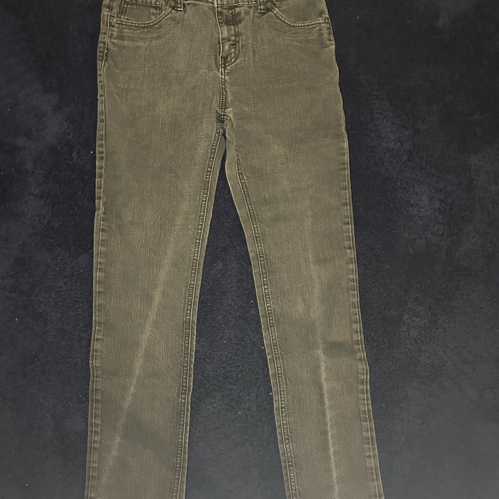 Levi's Charcoal Slim Straight Jeans